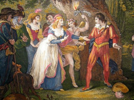 Image result for shakespeare's as you like it in painting